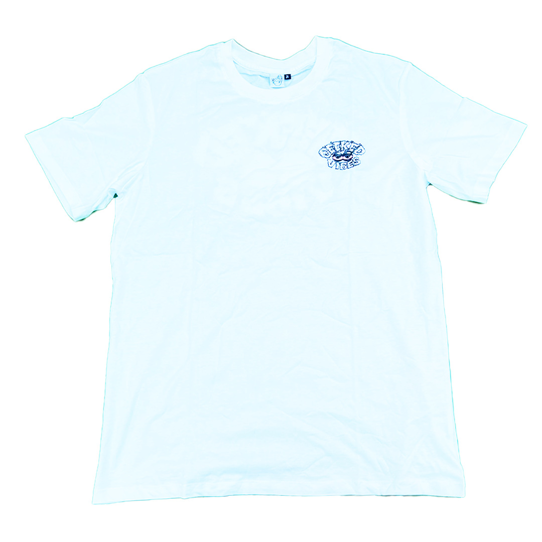 White Geeked Vibes Tee