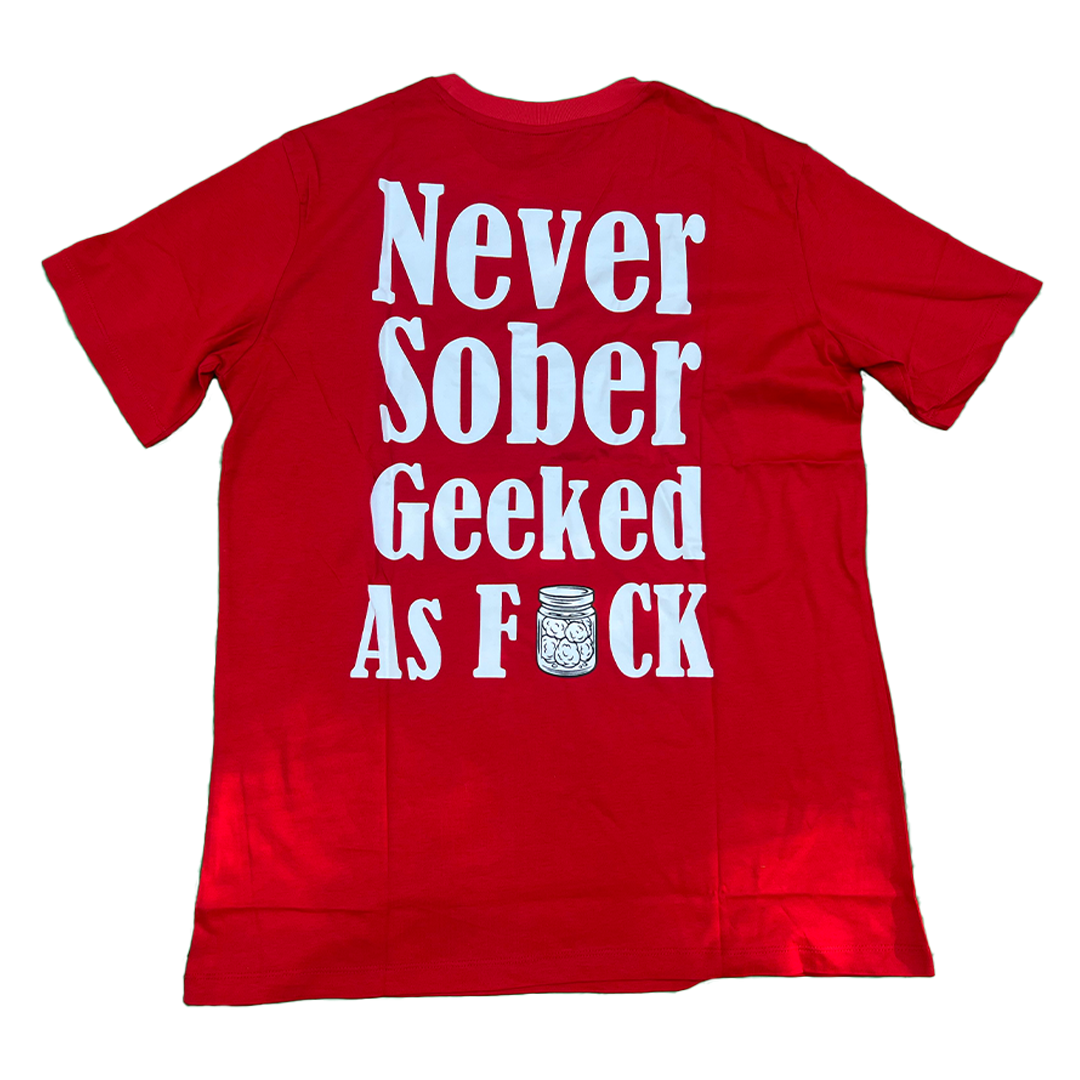 Red Geeked Vibes Tee