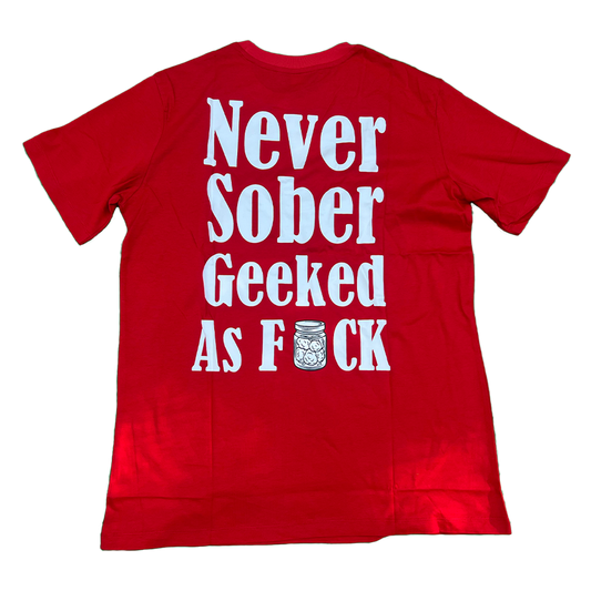 Red Geeked Vibes Tee