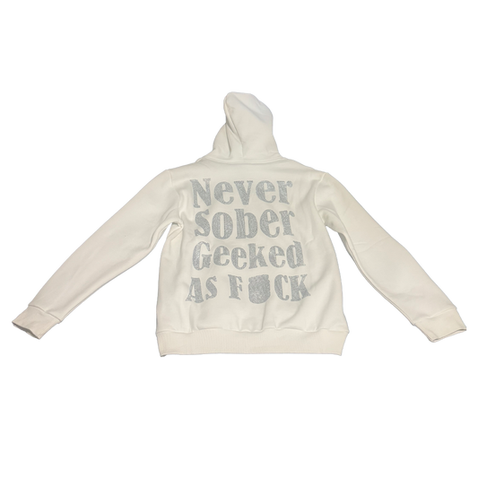White Geeked Vibes Jacket